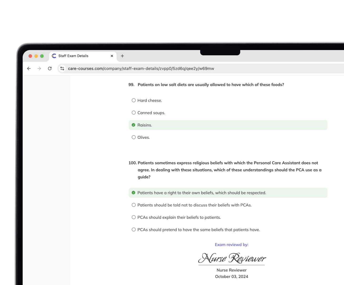 Competency Exams Made Simple