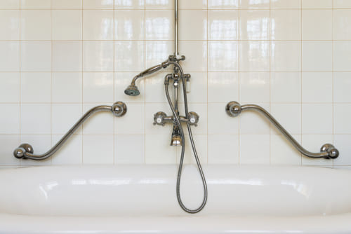 Showering<